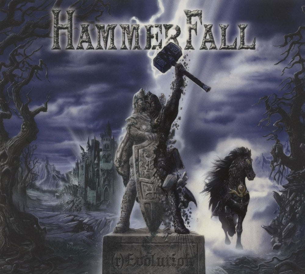 HammerFall (r)Evolution German CD album (CDLP) NB3047-0