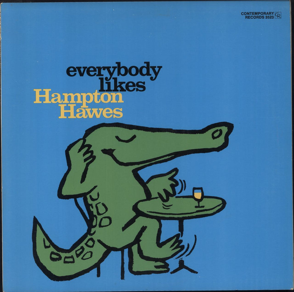 Hampton Hawes Everybody Likes Hampton Hawes Vol. 3: The Trio US vinyl LP album (LP record) OJC-421