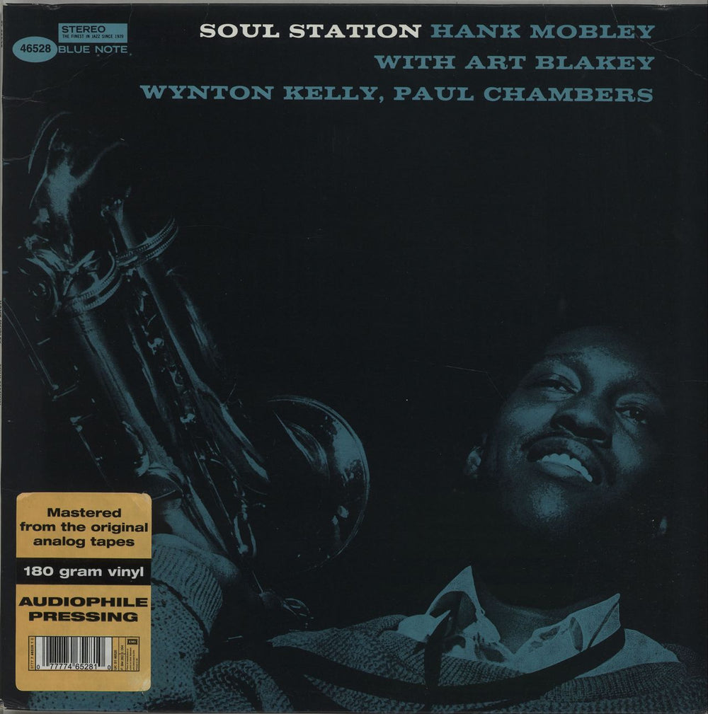 Hank Mobley Soul Station - 180gm UK vinyl LP album (LP record) B146528