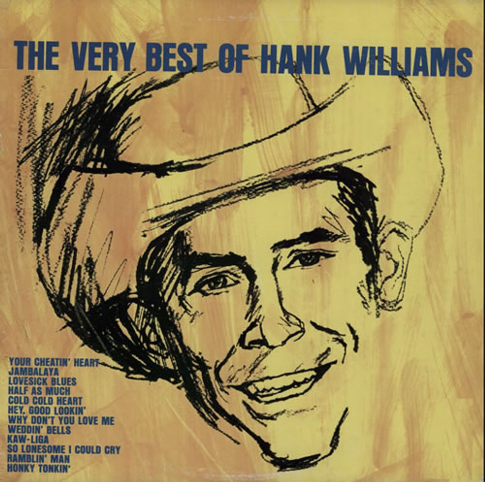 Hank Williams The Very Best Of US vinyl LP album (LP record) SE4168