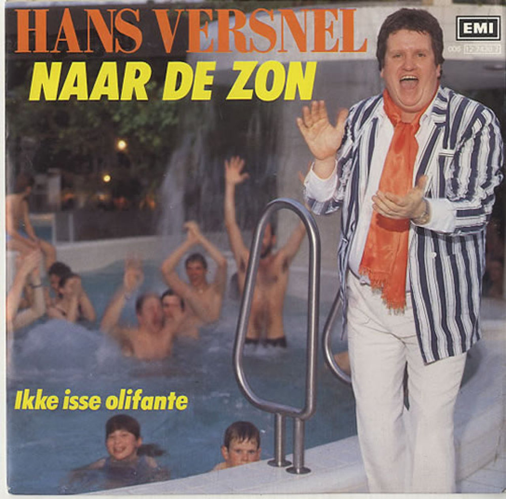 Hans Versnel Naar De Zon Dutch 7" vinyl single (7 inch record / 45) 0061274307