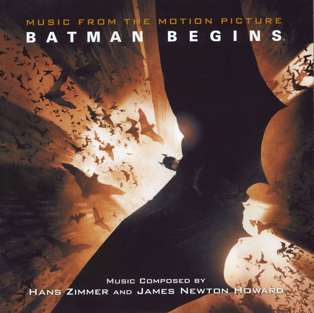 Hans Zimmer Batman Begins  - Bhutan Blue Flower Vinyl UK 2-LP vinyl record set (Double LP Album) SILLP1316