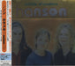 Hanson Middle Of Nowhere - Foil Sticker Pack Japanese CD album (CDLP) PHCR-1530