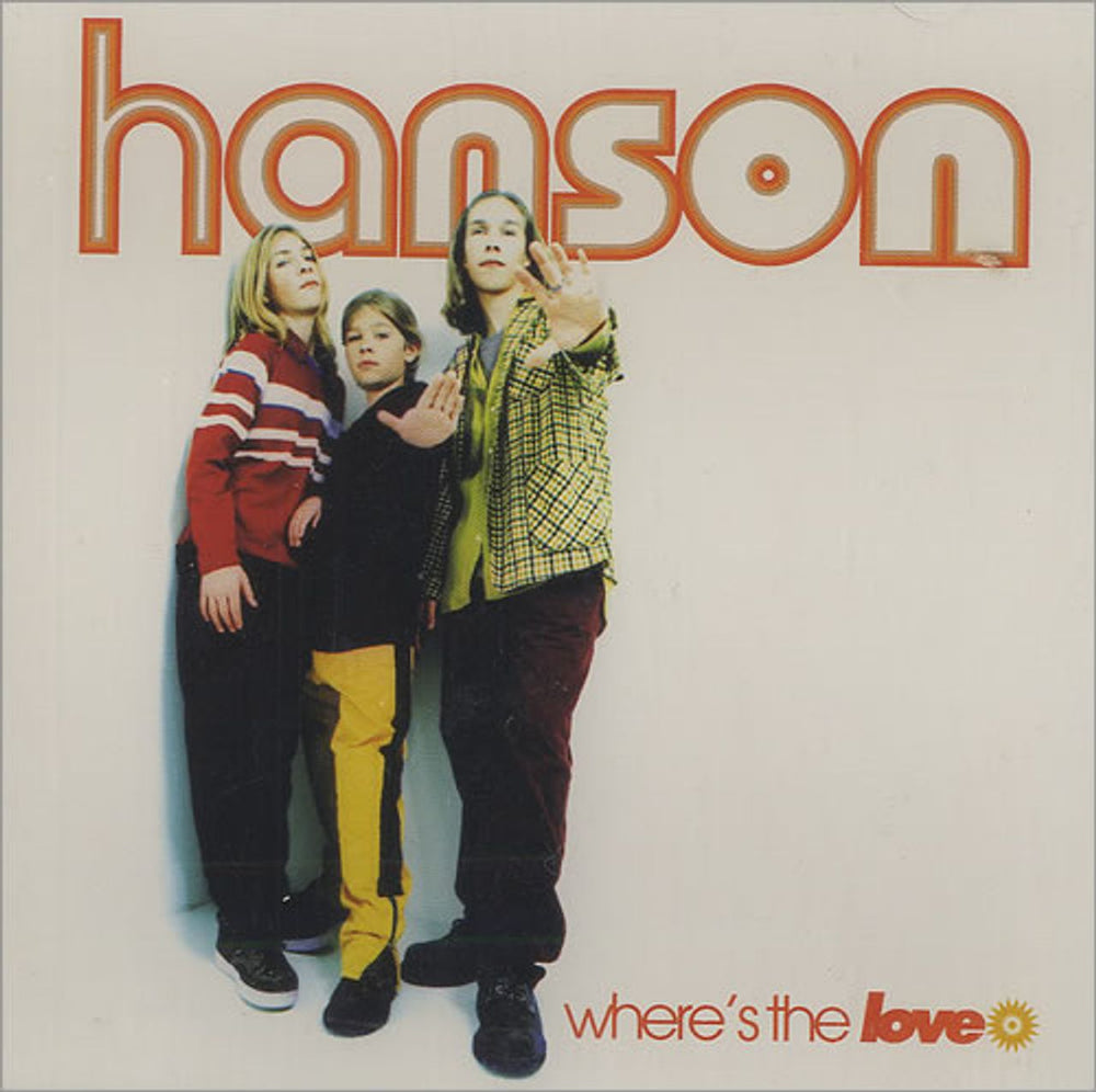 Hanson Where's The Love US Promo CD single (CD5 / 5") MECP281