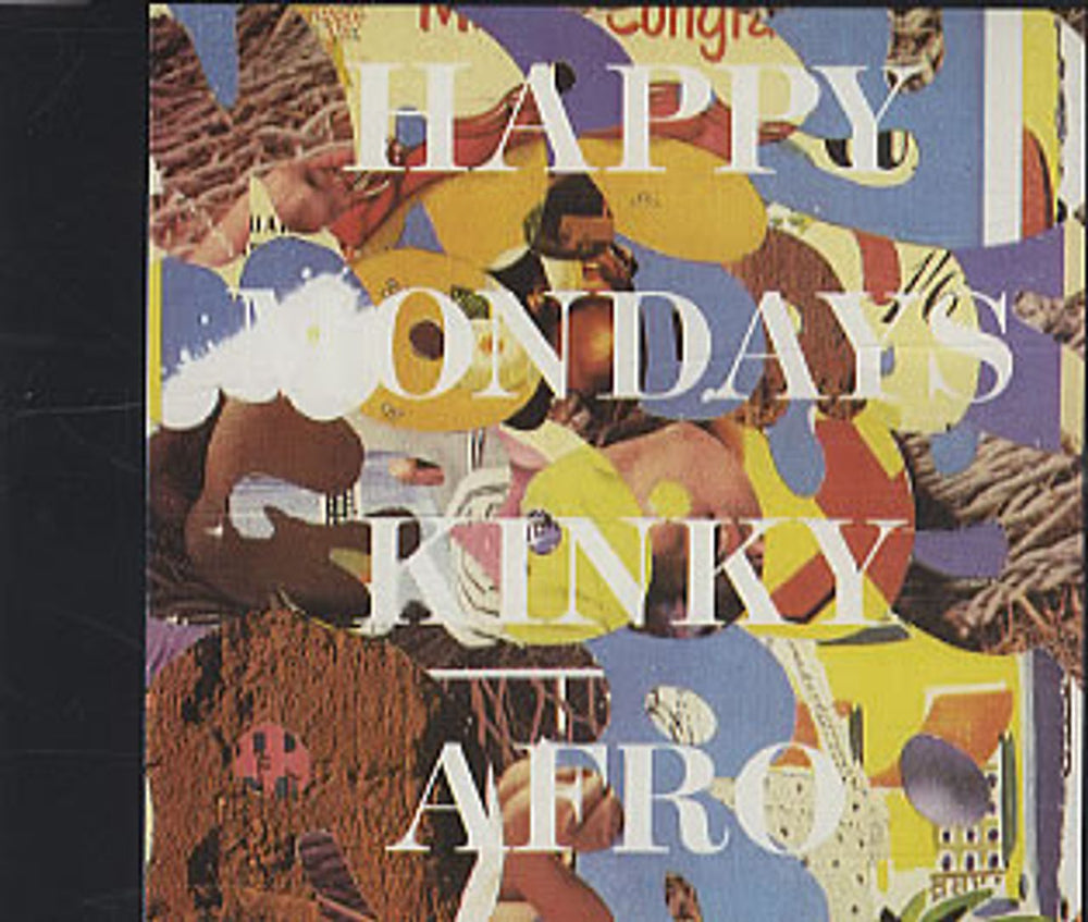 Happy Mondays Kinky Afro UK CD single (CD5 / 5") FACD302