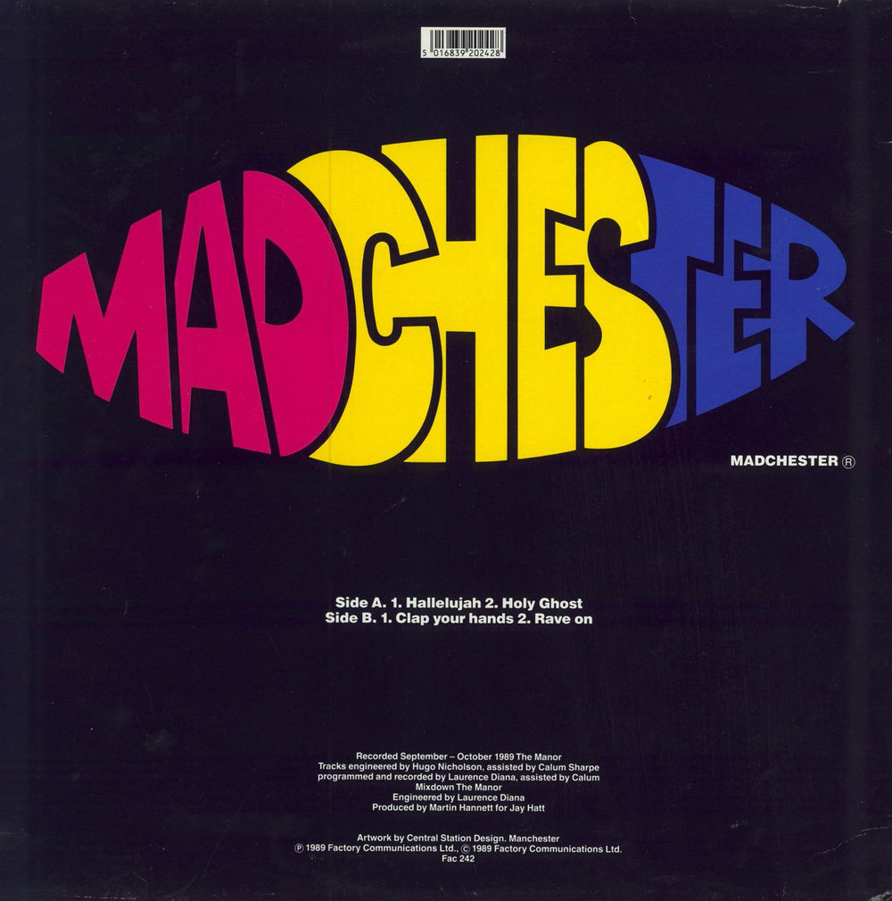 Happy Mondays Madchester Rave On EP UK 12" vinyl single (12 inch record / Maxi-single) 5016839202428