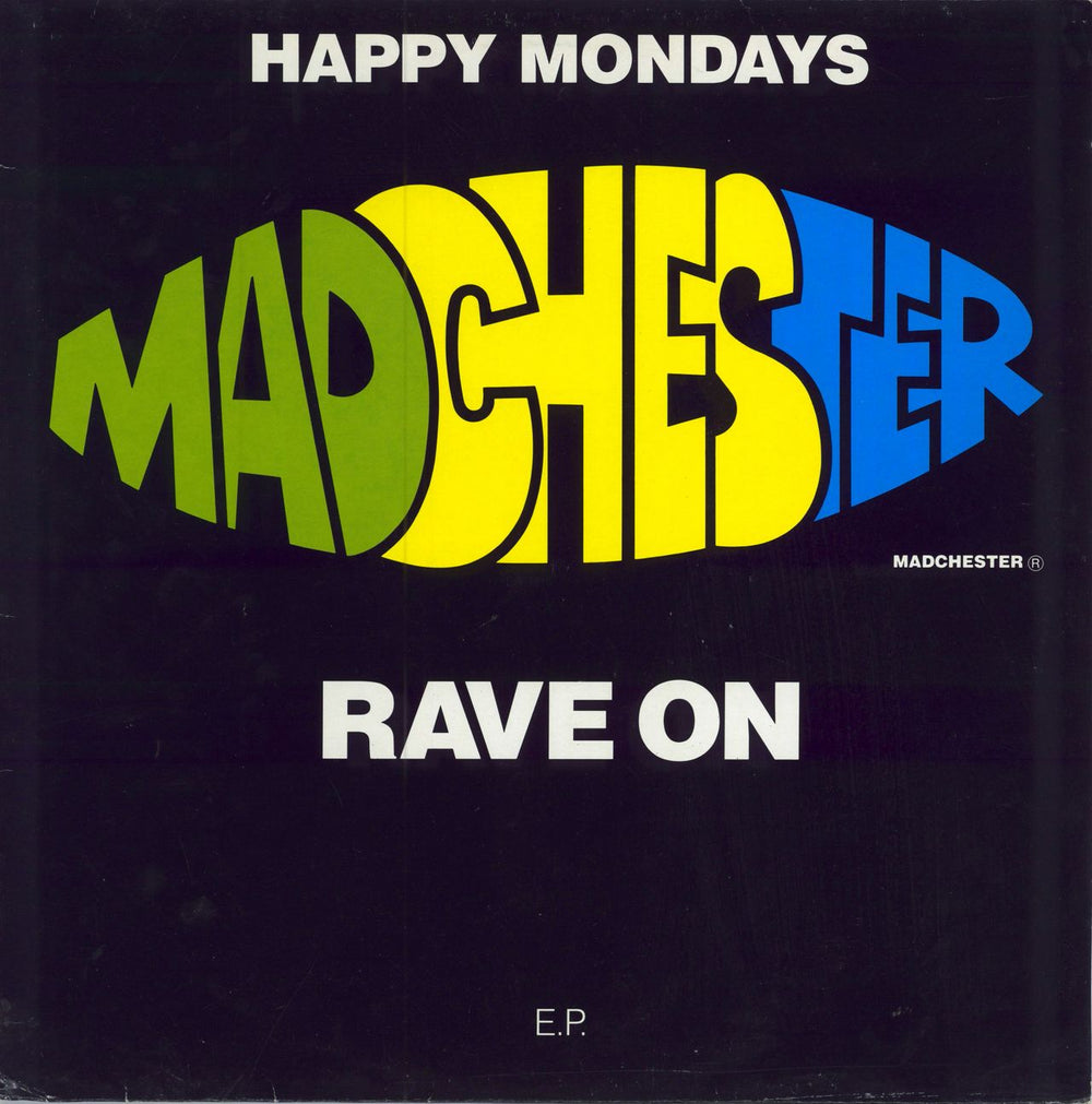 Happy Mondays Madchester Rave On EP UK 12" vinyl single (12 inch record / Maxi-single) FAC242