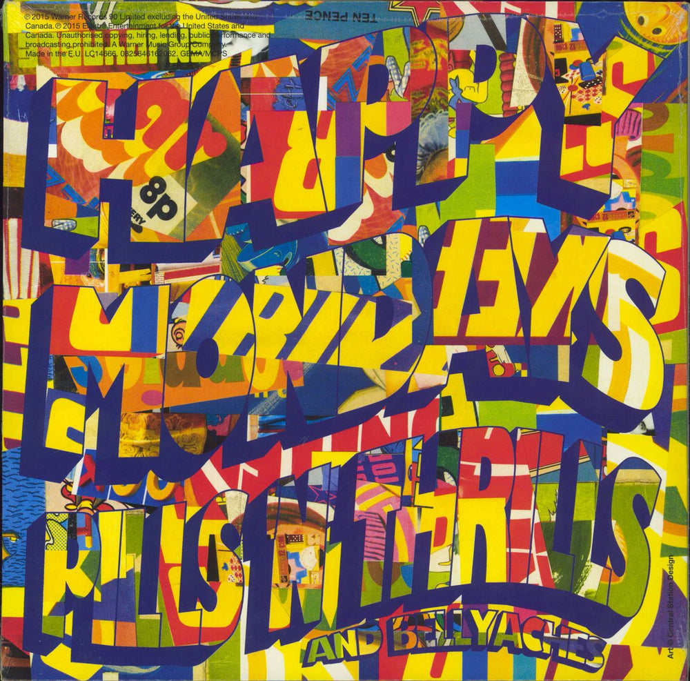 Happy Mondays Pills 'N' Thrills And Bellyaches - Sealed UK vinyl LP album (LP record) 825646162062