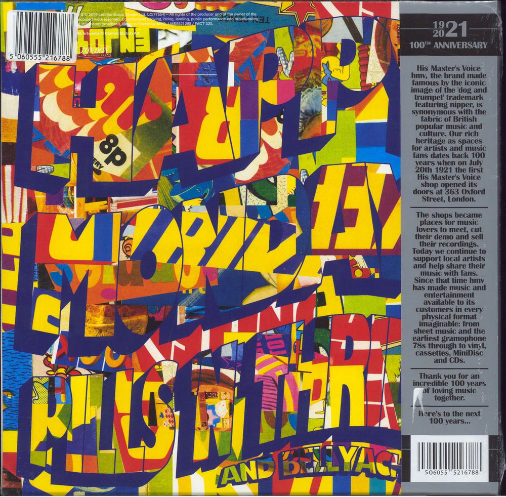 Happy Mondays Pills 'N' Thrills And Bellyaches - Yellow Splattered Vinyl - Sealed UK vinyl LP album (LP record) 5060555216788