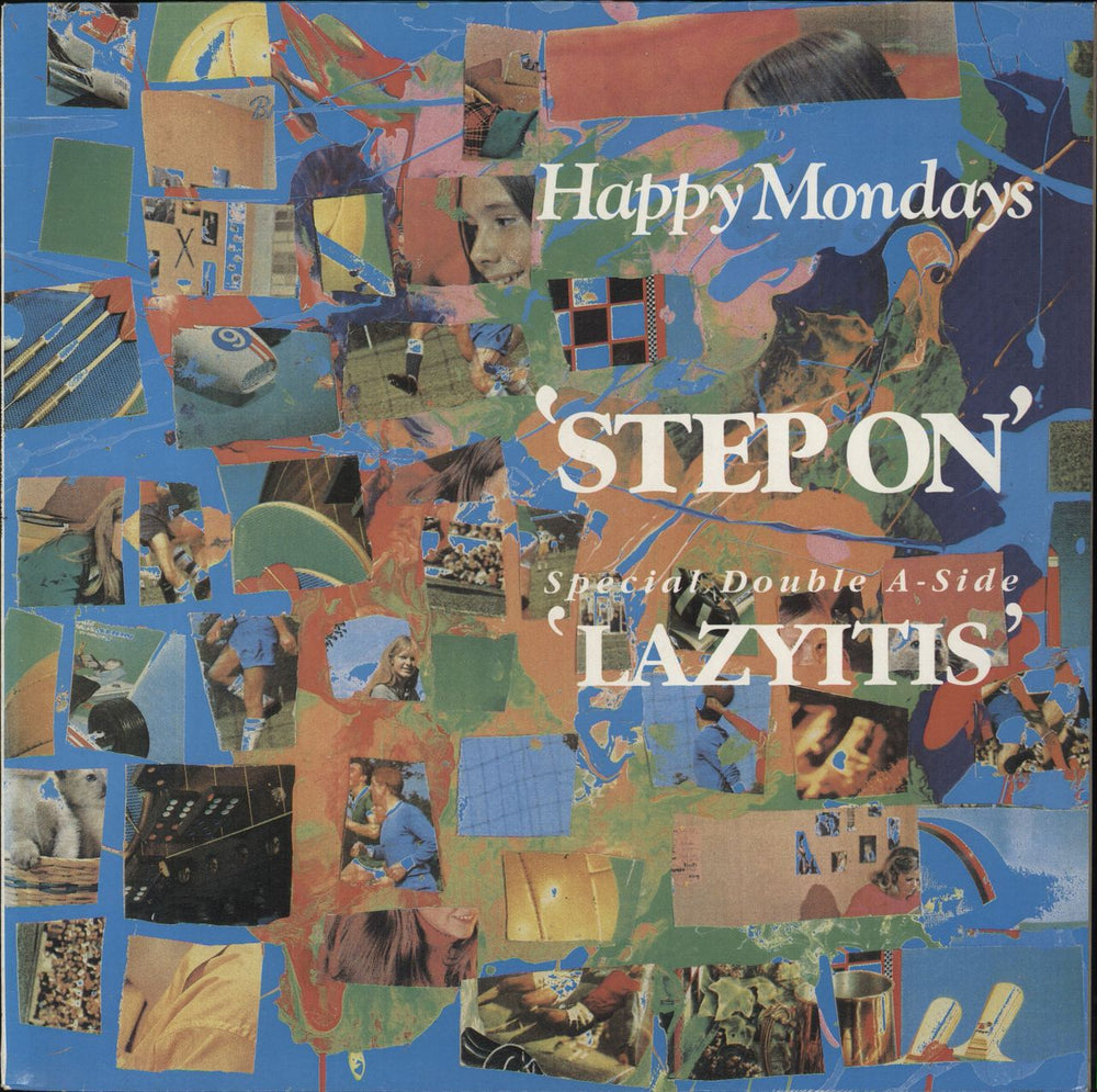 Happy Mondays Step On German 12" vinyl single (12 inch record / Maxi-single) RTD072T