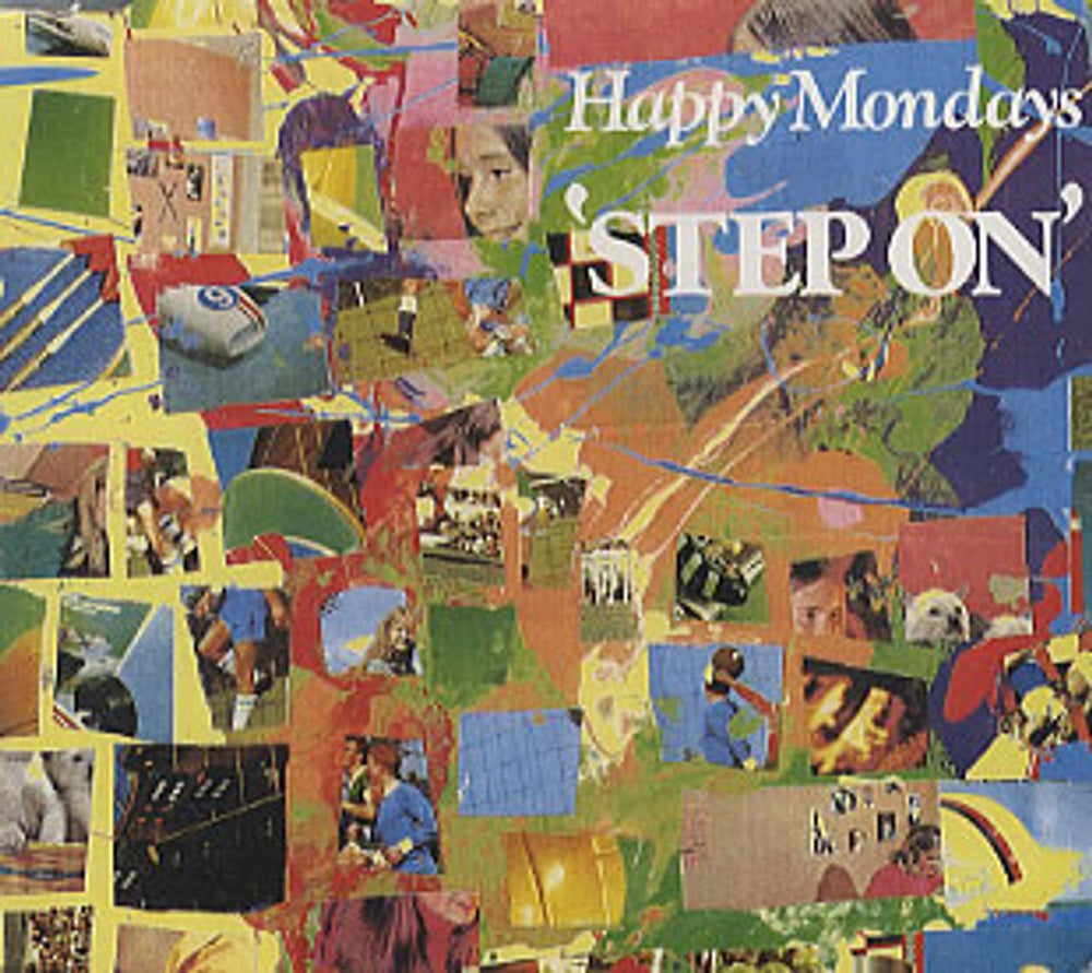 Happy Mondays Step On UK CD single (CD5 / 5") FACD272