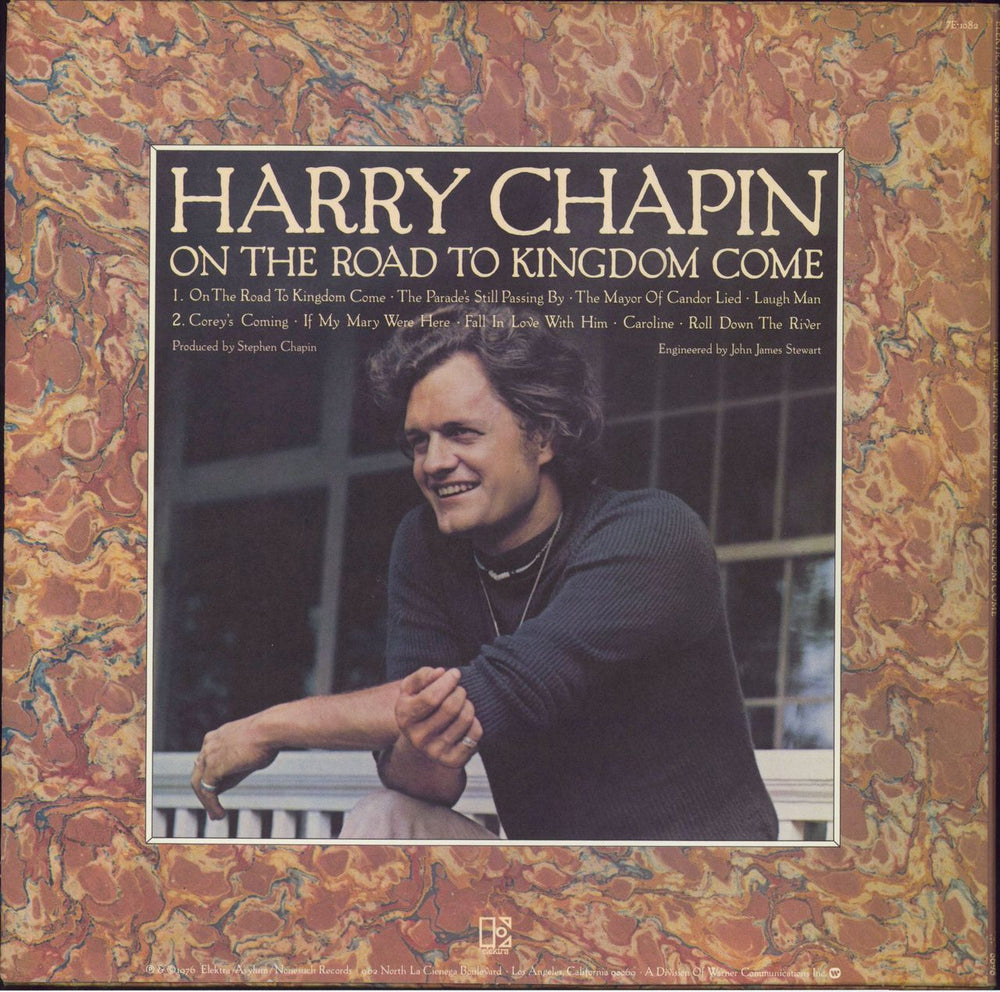 Harry Chapin On The Road To Kingdom Come US vinyl LP album (LP record)