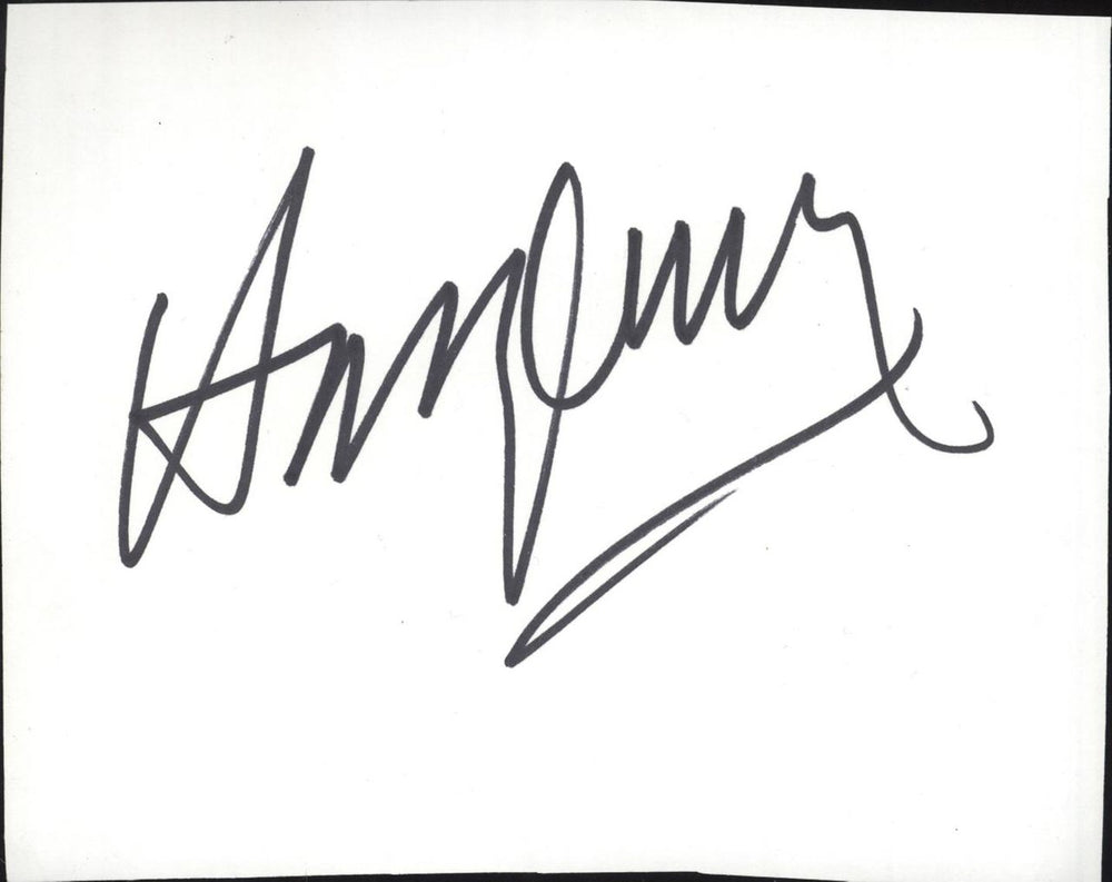 Harry Connick, Jr. Autograph UK memorabilia AUTOGRAPH