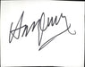 Harry Connick, Jr. Autograph UK memorabilia AUTOGRAPH