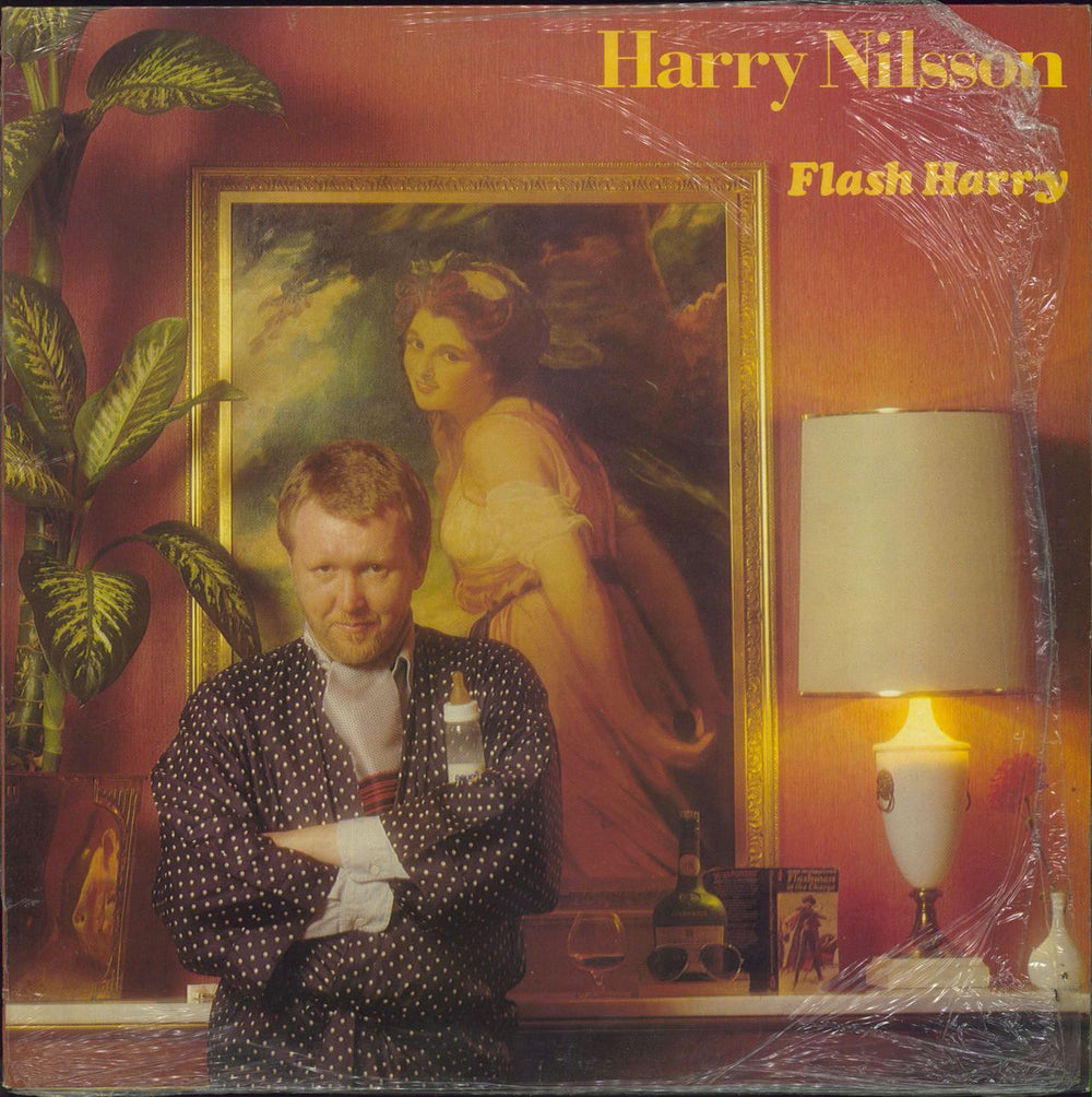 Harry Nilsson Flash Harry - Open Shrink UK vinyl LP album (LP record) 6302022