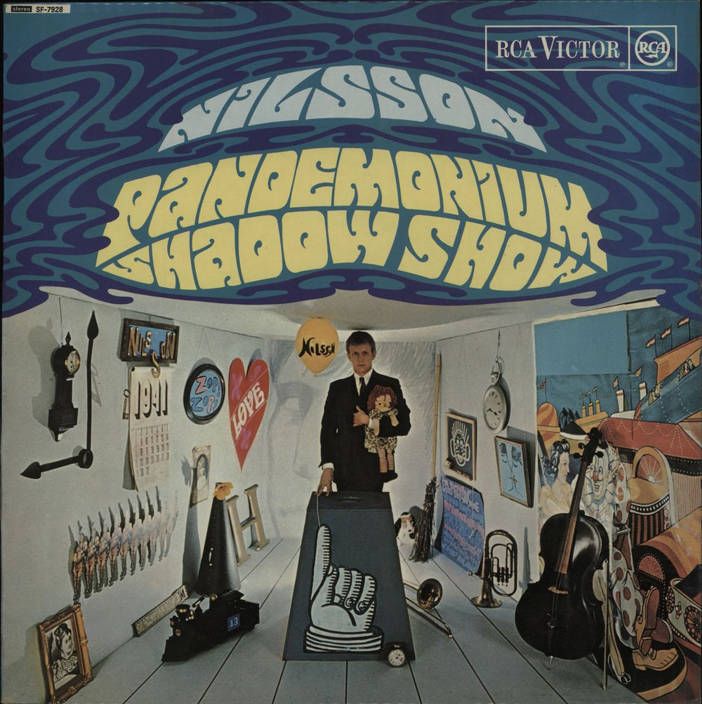 Harry Nilsson Pandemonium Shadow Show - Fully Laminated UK vinyl LP album (LP record) SF-7928