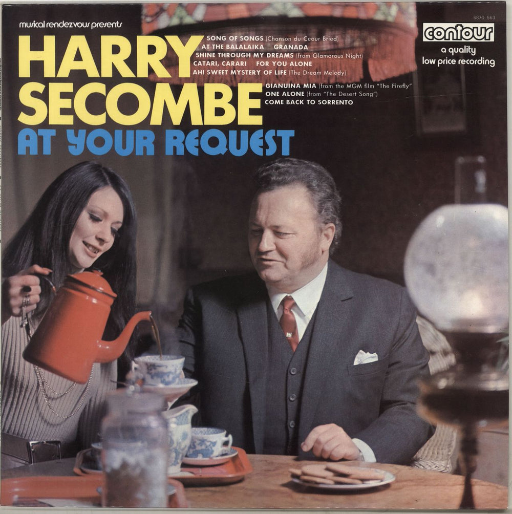 Harry Secombe At Your Request UK vinyl LP album (LP record) 6870563