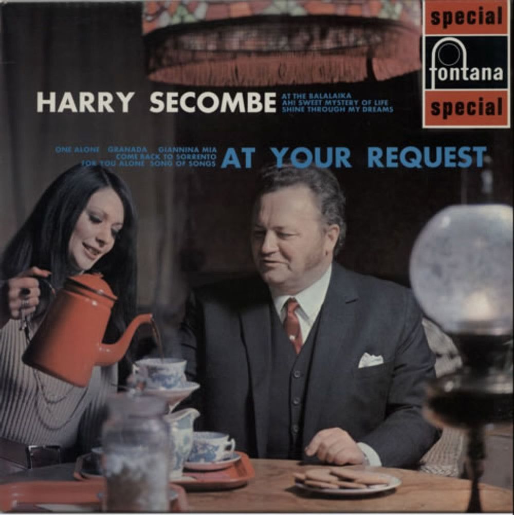 Harry Secombe At Your Request UK vinyl LP album (LP record) SFL13154