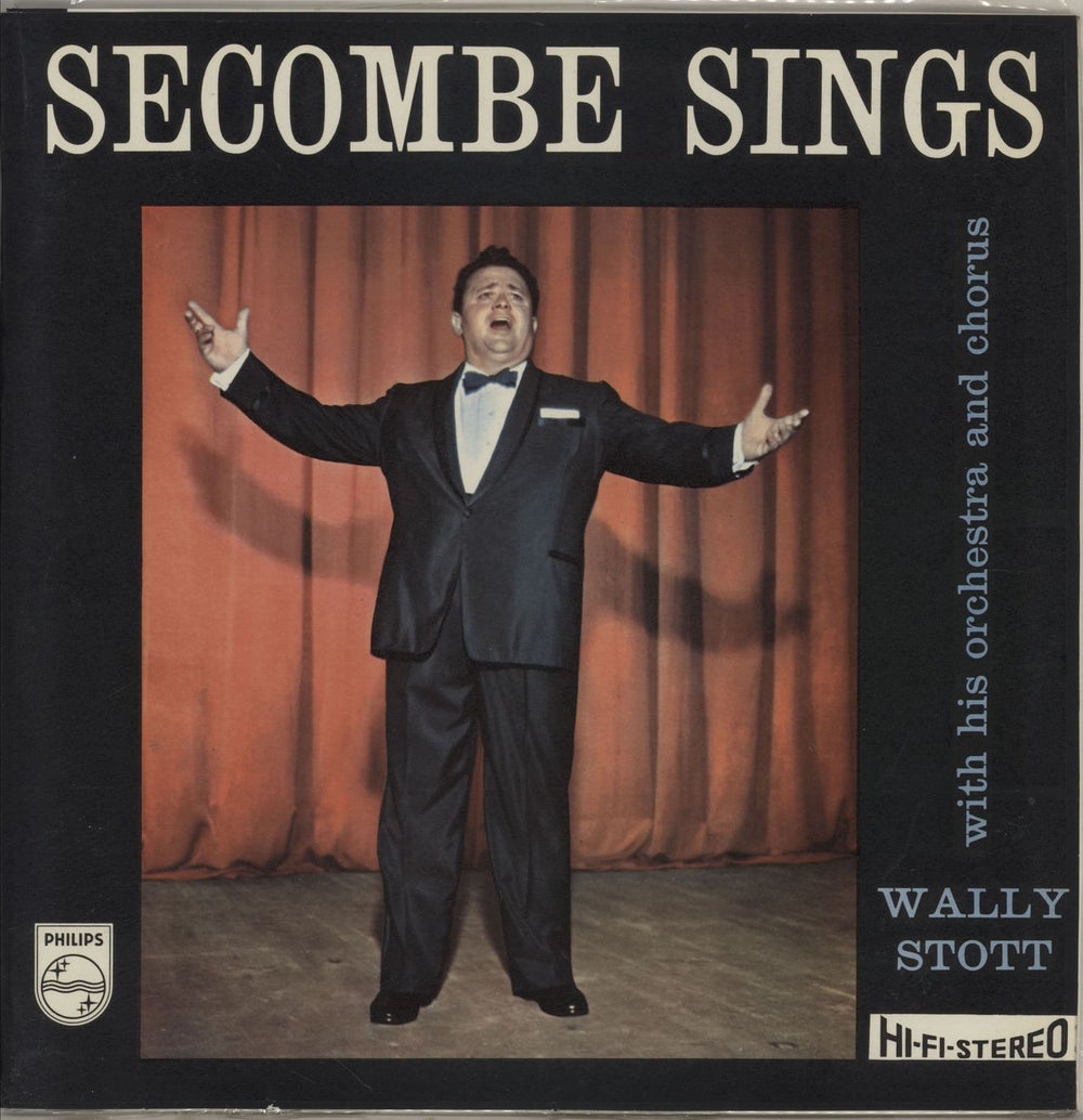 Harry Secombe Secombe Sings UK vinyl LP album (LP record) SBBL553