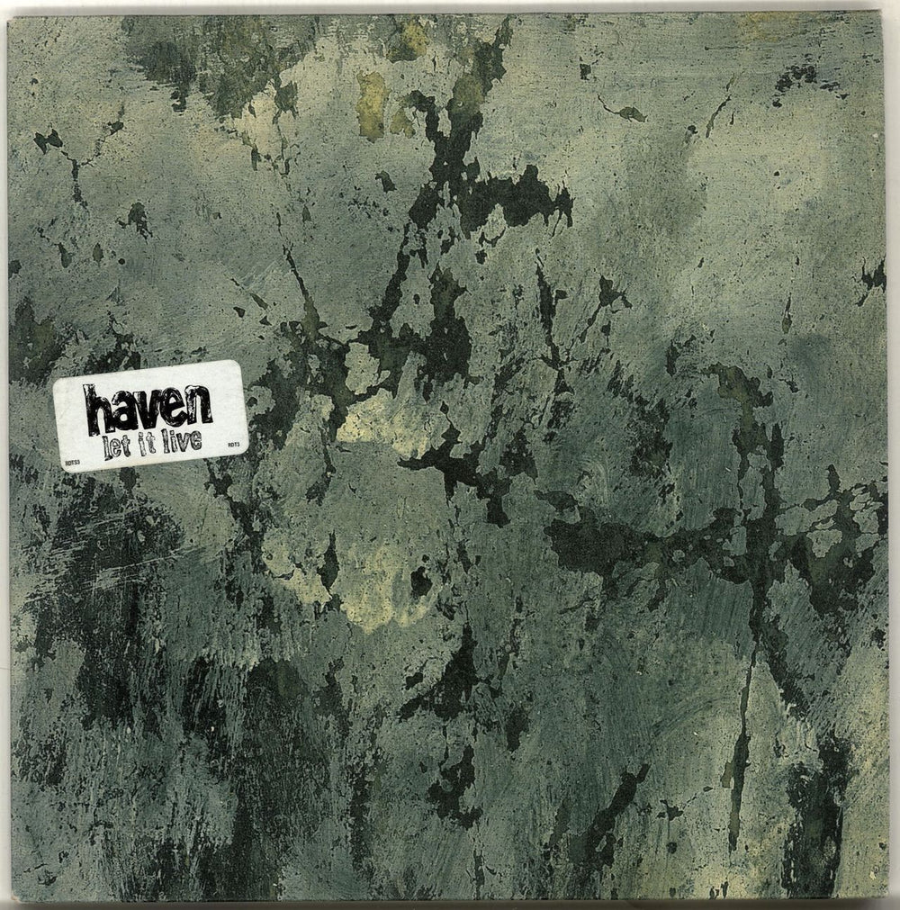 Haven Let It Live UK 7" vinyl single (7 inch record / 45) RDTS3