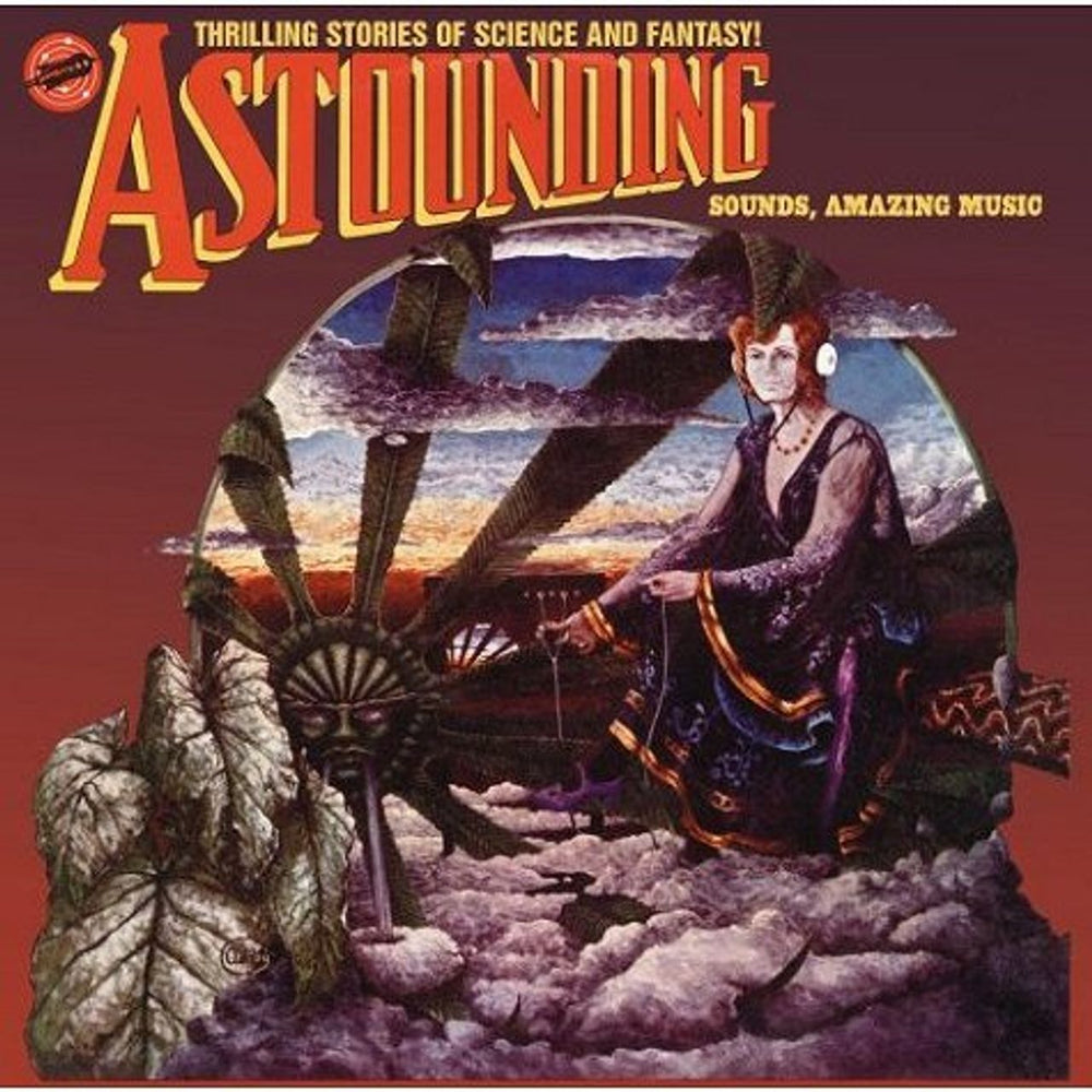 Hawkwind Astounding Sounds, Amazing Music UK CD album (CDLP) ATOMCD1005