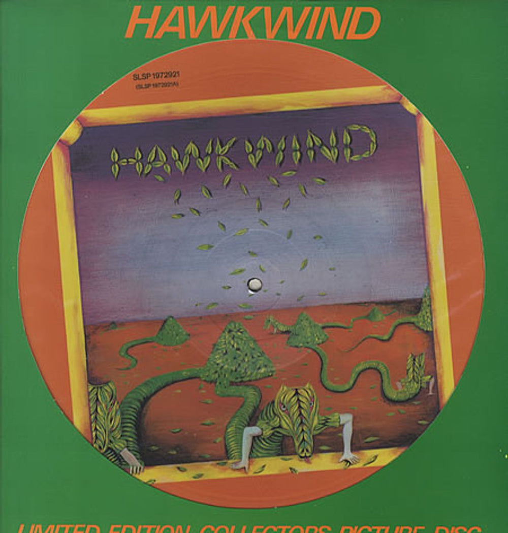 Hawkwind Hawkwind UK picture disc LP (vinyl picture disc album) SLSP1972921