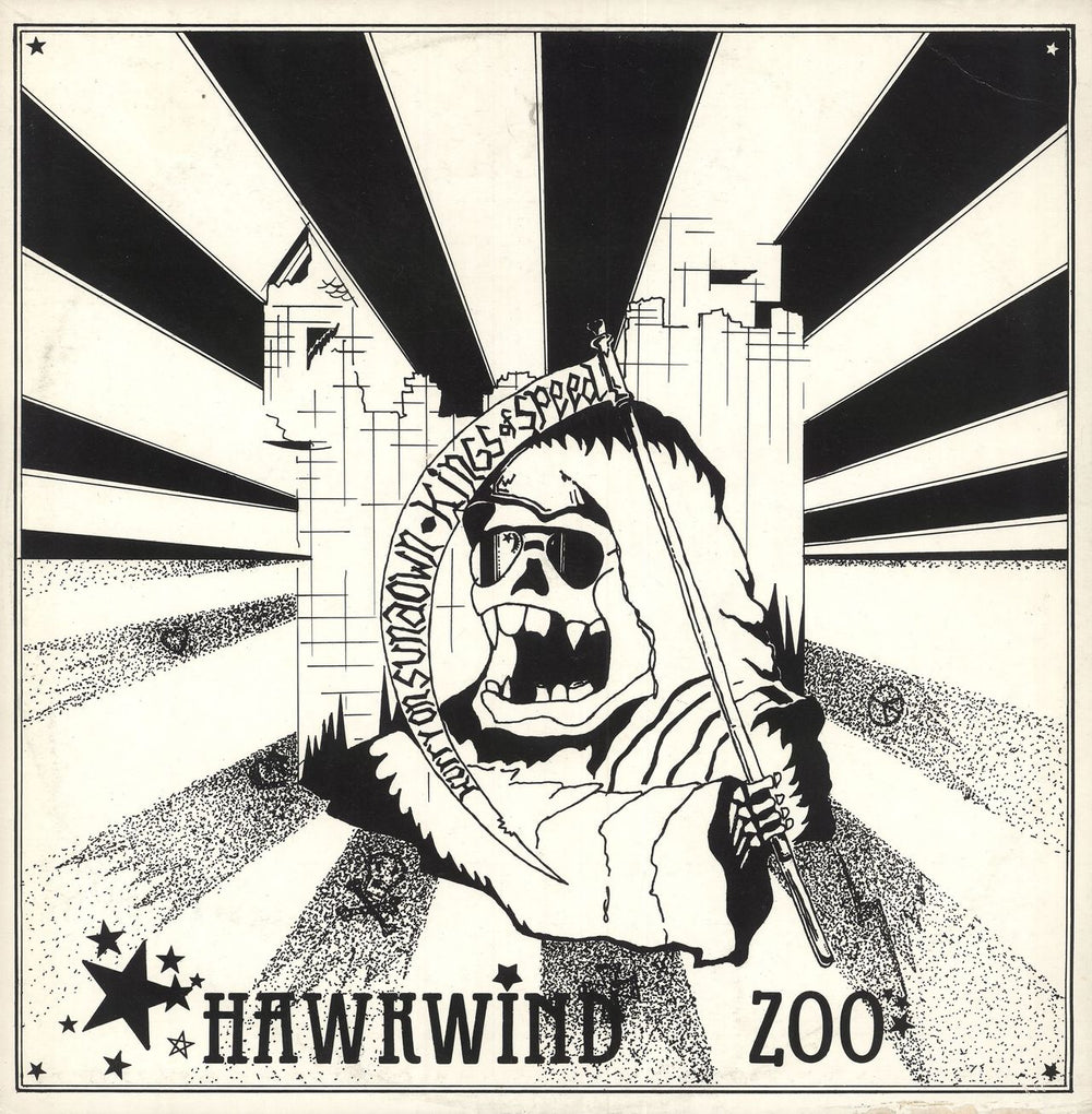 Hawkwind Hawkwind Zoo EP UK 12" vinyl single (12 inch record / Maxi-single) FLEP100