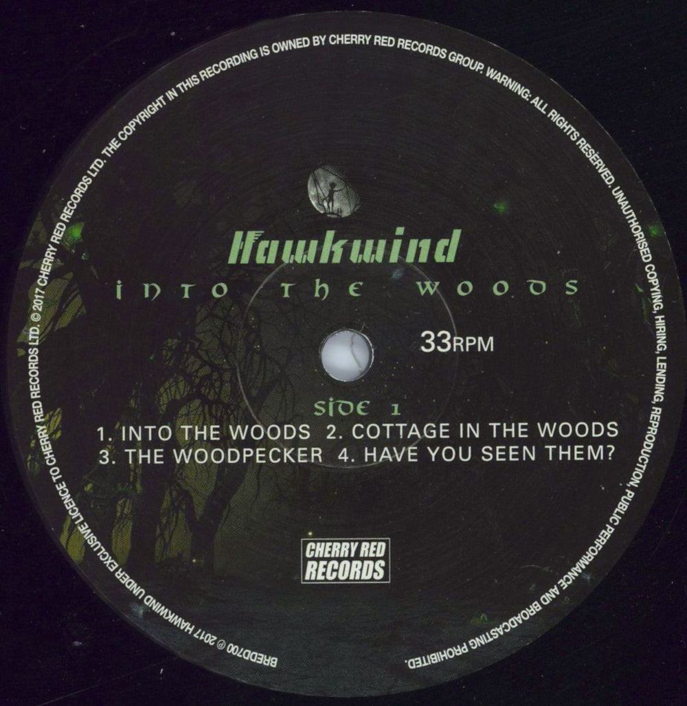 Hawkwind Into The Woods UK 2-LP vinyl record set (Double LP Album) HWK2LIN809461