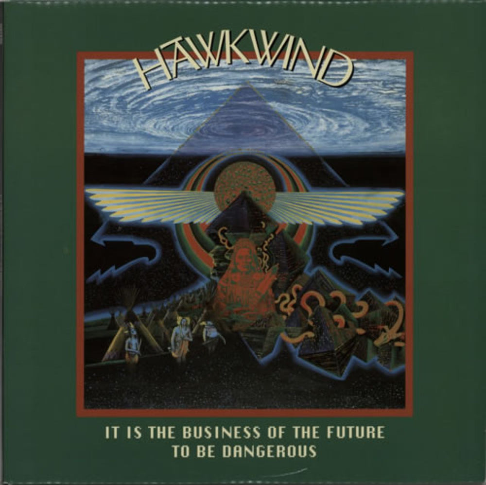 Hawkwind It Is The Business Of The Future To Be Dangerous UK 2-LP vinyl record set (Double LP Album) ESDLP196