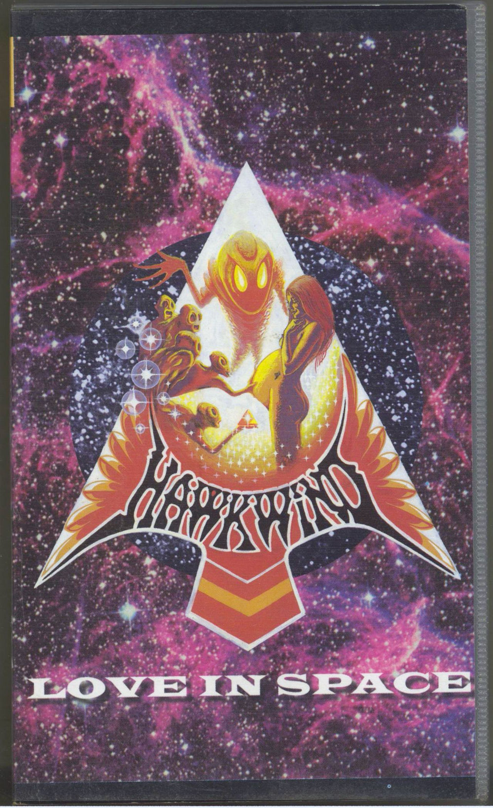 Hawkwind Love In Space UK video (VHS or PAL or NTSC) JE290