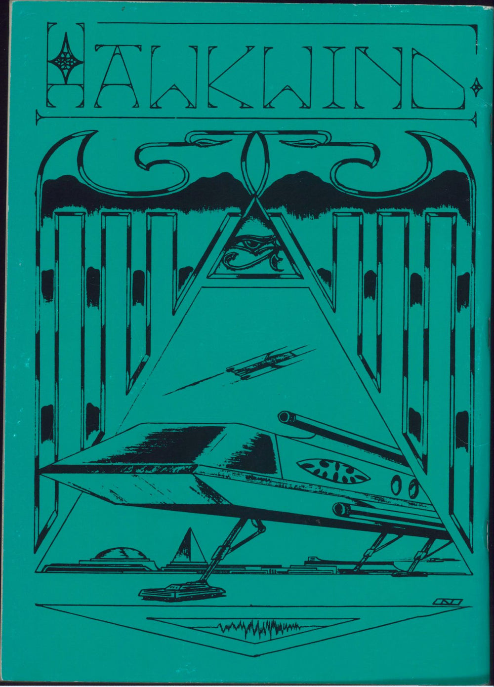 Hawkwind Lyric Book UK book