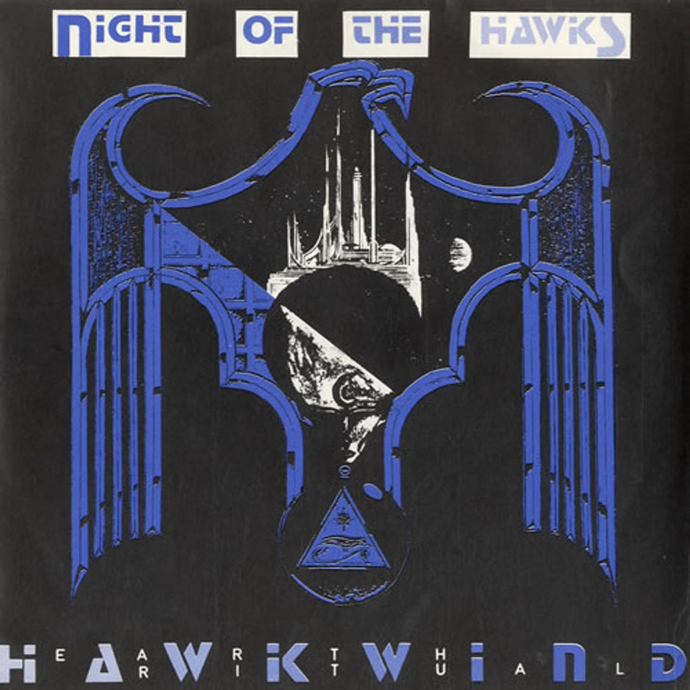 Hawkwind Night Of The Hawks UK 7" vinyl single (7 inch record / 45) 7FLEP104