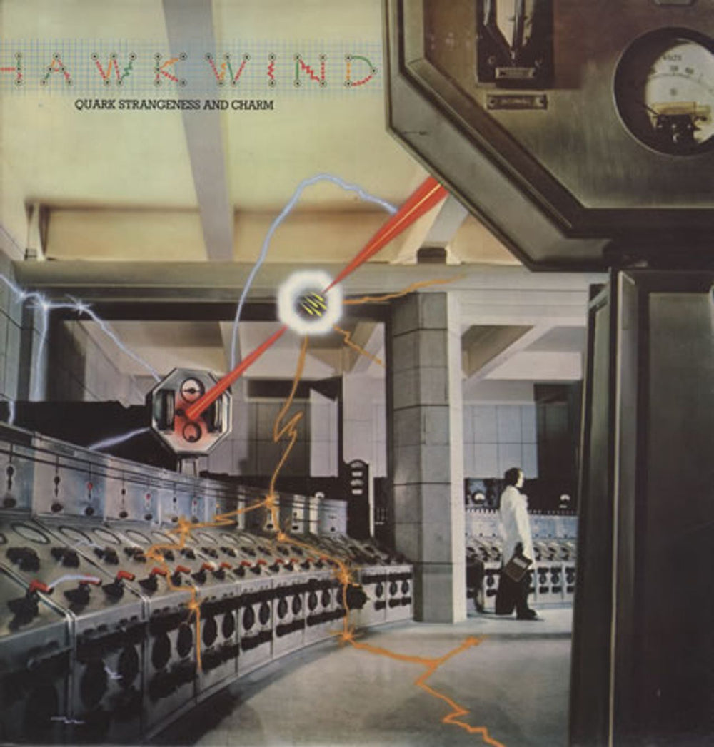 Hawkwind Quark Strangeness And Charm - 1st UK vinyl LP album (LP record) CDS4008