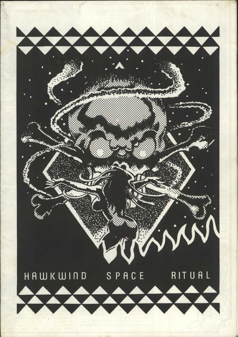 Hawkwind Space Ritual - 1st + Inner & Booklet - VG UK 2-LP vinyl record set (Double LP Album)