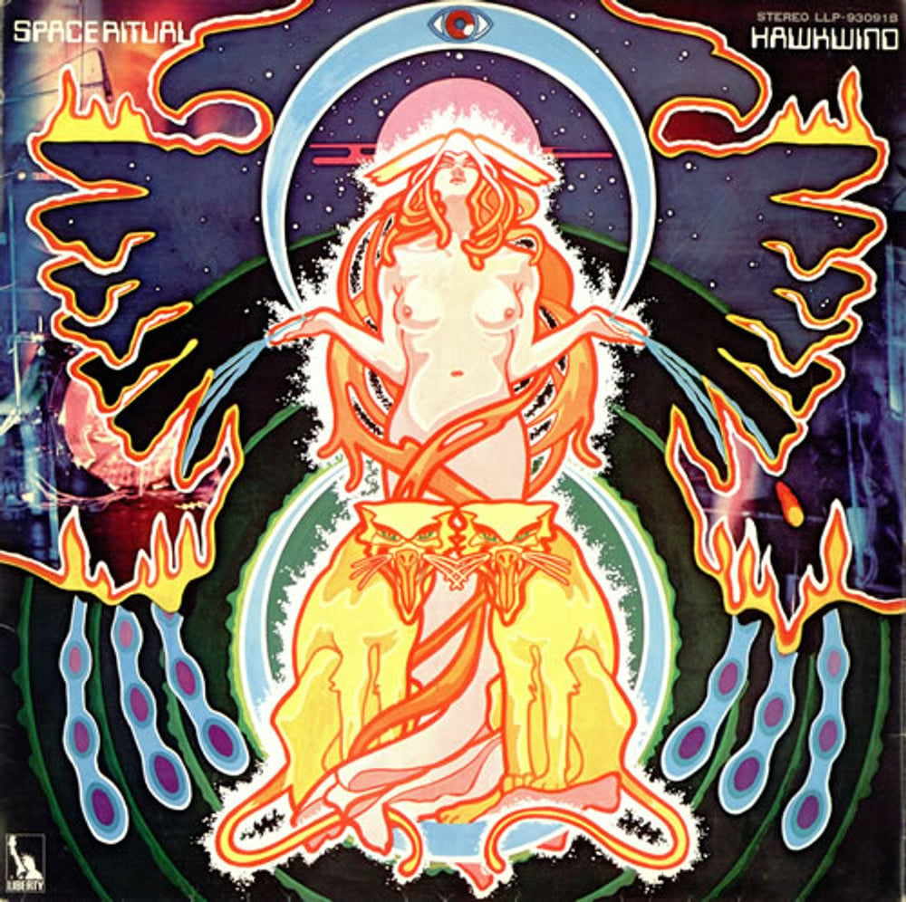 Hawkwind Space Ritual + Booklet Japanese 2-LP vinyl record set (Double LP Album) LLP-93091B