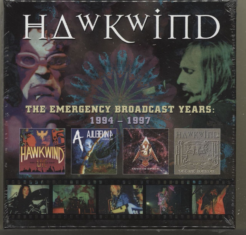 Hawkwind The Emergency Broadcast Years 1994-1997 - Sealed UK CD Album Box Set ATOMCD51044