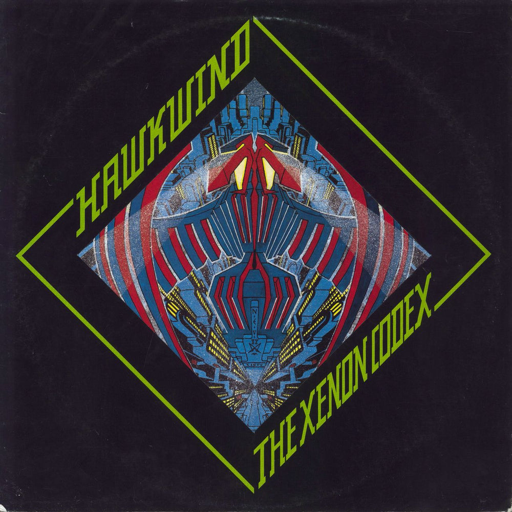 Hawkwind The Xenon Codex - Foldout - EX UK vinyl LP album (LP record) GWLP26