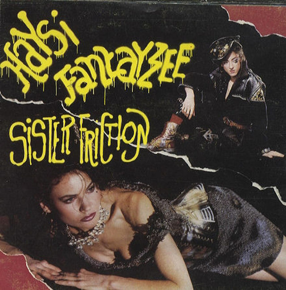 Haysi Fantayzee Sister Friction - Poster Sleeve UK 7" vinyl single (7 inch record / 45) RG108