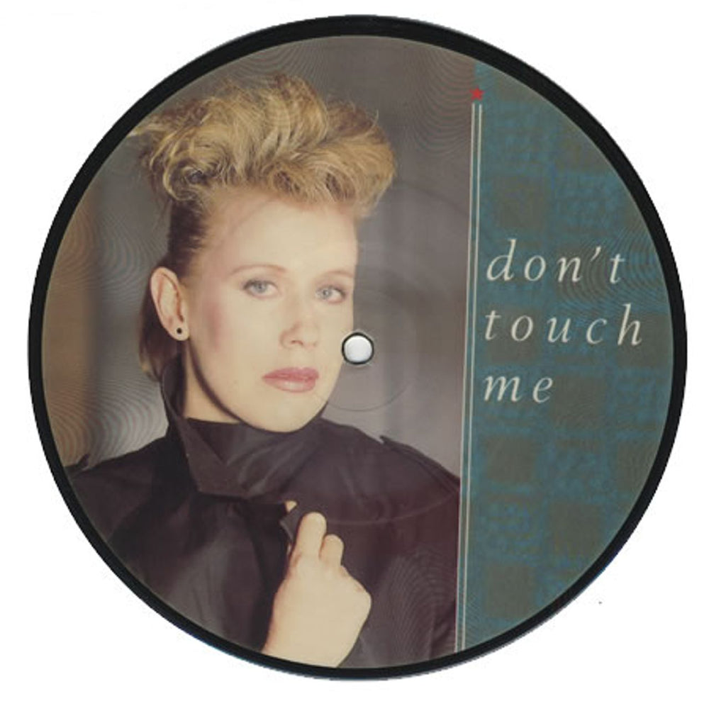 Hazel O'Connor Don't Touch Me UK 7" vinyl picture disc (7 inch picture disc single) RCA387