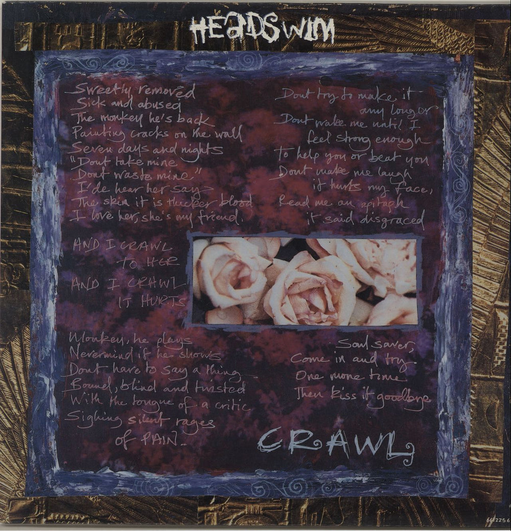 Headswim Crawl UK 12" vinyl single (12 inch record / Maxi-single) 6612256