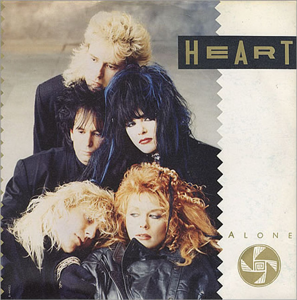 Heart Alone UK 7" vinyl single (7 inch record / 45) CL448