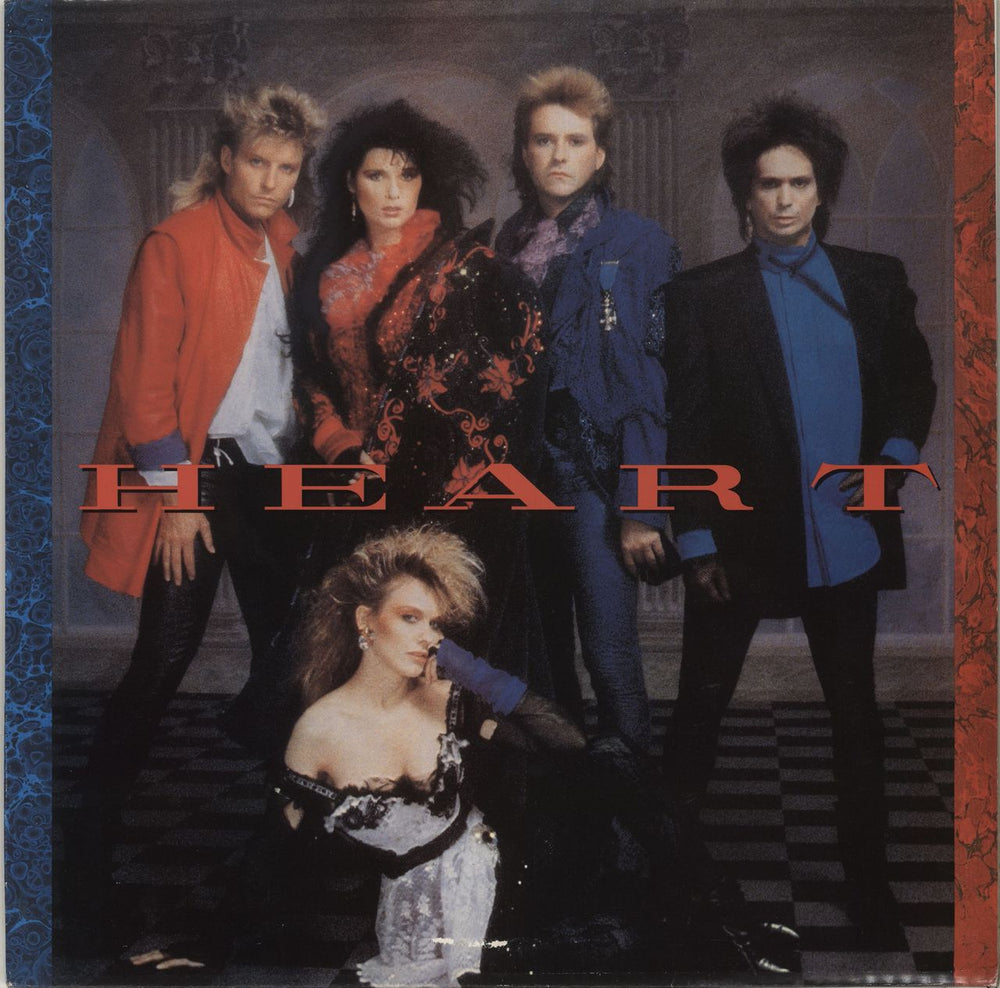 Heart Heart - Promo Stickered UK vinyl LP album (LP record) EJ2403721