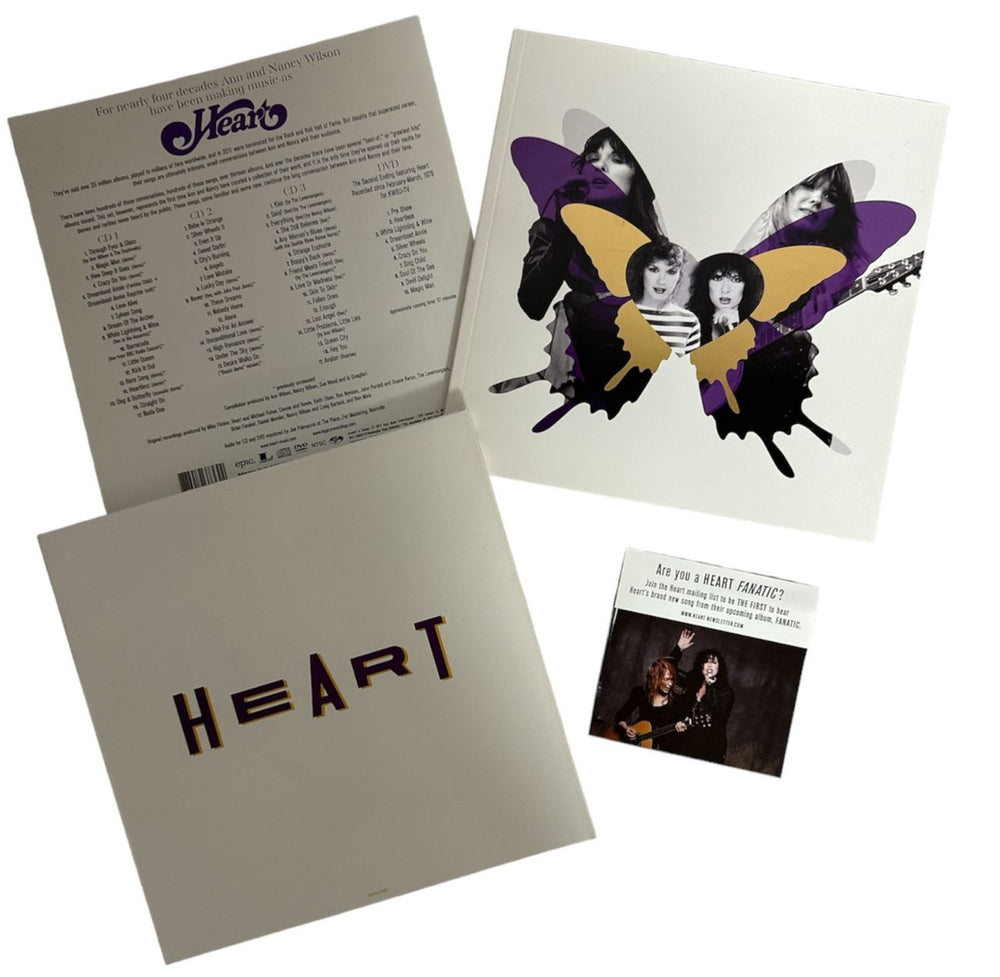 Heart Strange Euphoria US CD Album Box Set