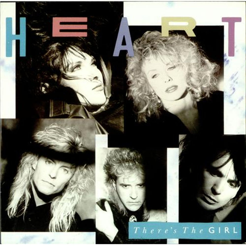 Heart There's The Girl UK 7" vinyl single (7 inch record / 45) CL473