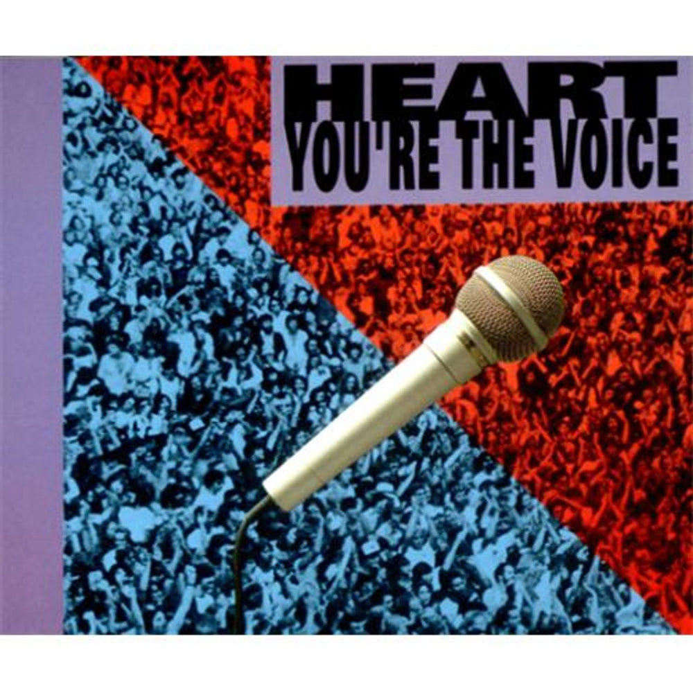 Heart You're The Voice UK CD single (CD5 / 5") CDCL624