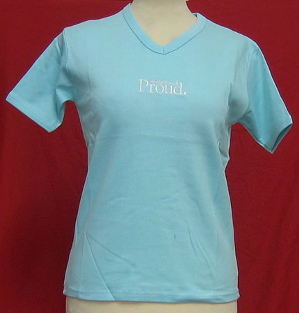 Heather Small Proud - V-neck size 34 T-shirt UK Promo t-shirt