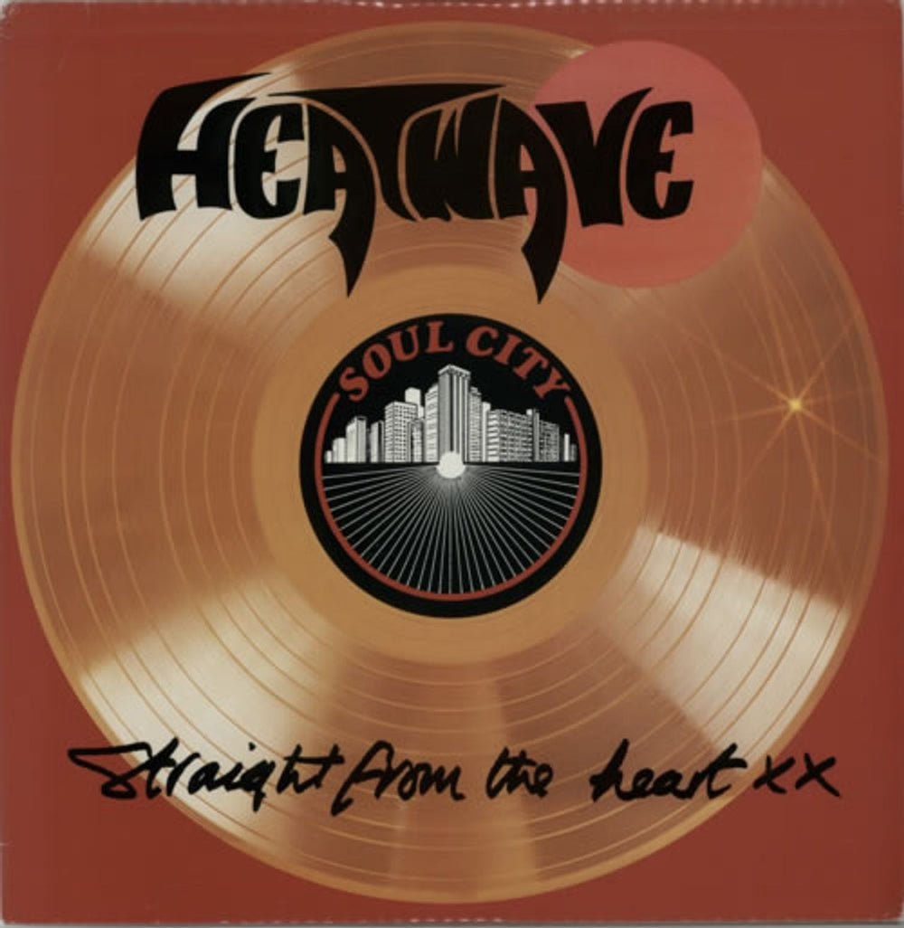 Heatwave Straight From The Heart UK 12" vinyl single (12 inch record / Maxi-single) SITYT2