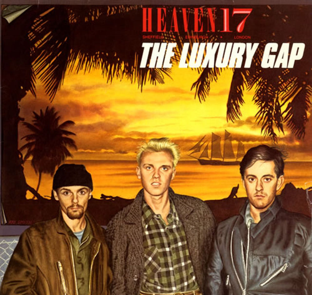 Heaven 17 The Luxury Gap German vinyl LP album (LP record) 205337320