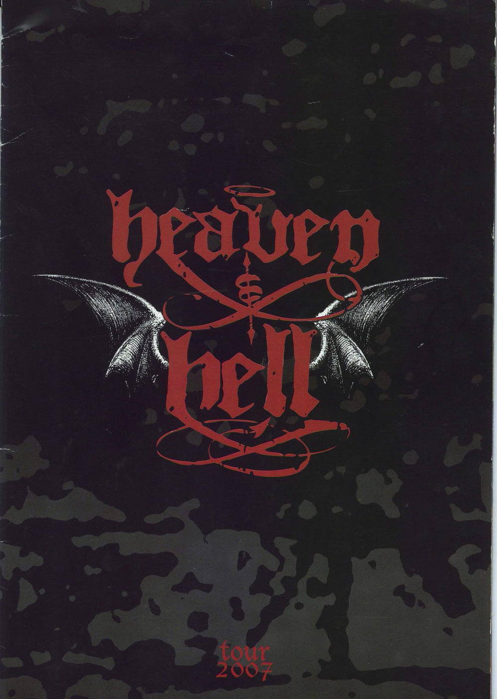 Heaven & Hell Tour + Ticket Stub UK tour programme TOUR PROGRAMME