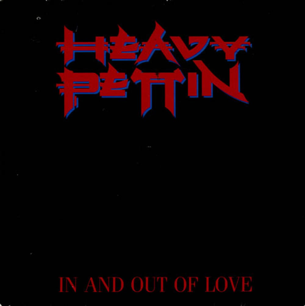 Heavy Pettin In And Out Of Love UK 7" vinyl single (7 inch record / 45) HEP1